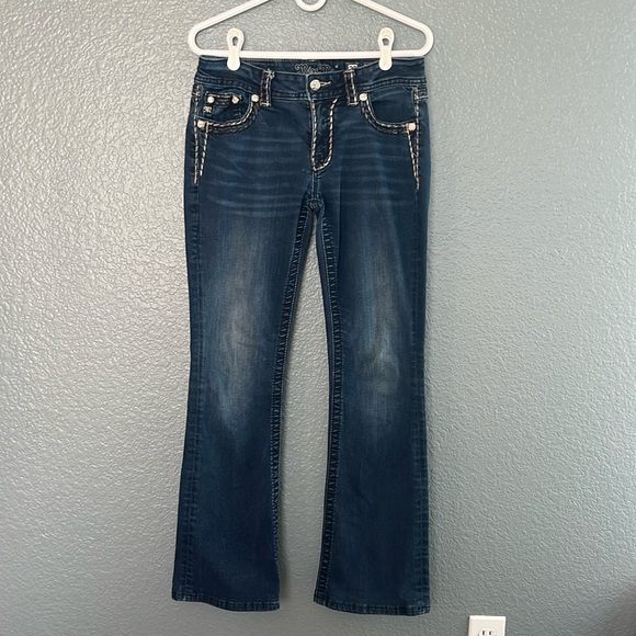 Miss Me Jeans with embellished pockets size 29 - Picture 3 of 12